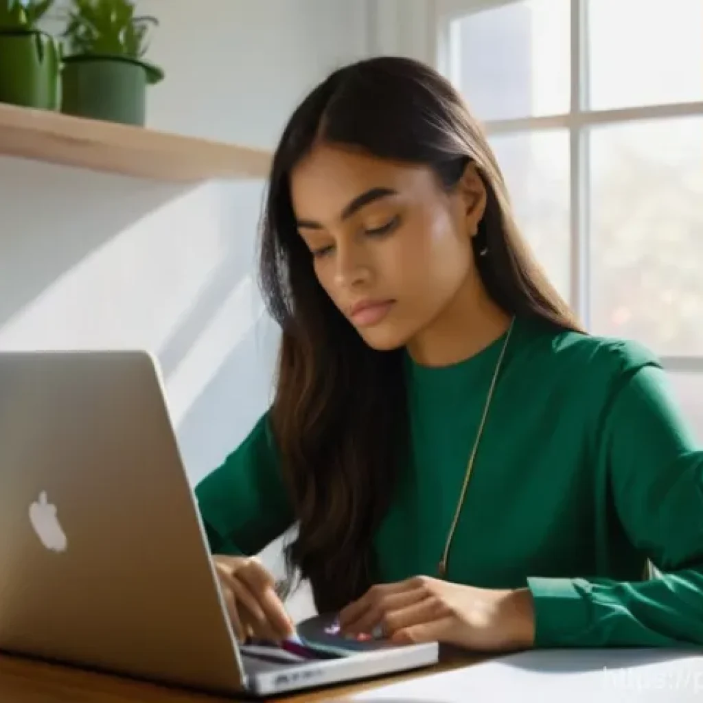 직업상담사 취업 성공 사례 - **Prompt 1: Deep Self-Knowledge and Reflection**
    "A thoughtful and introspective young woman, ar...